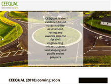 Tablet Screenshot of ceequal.com
